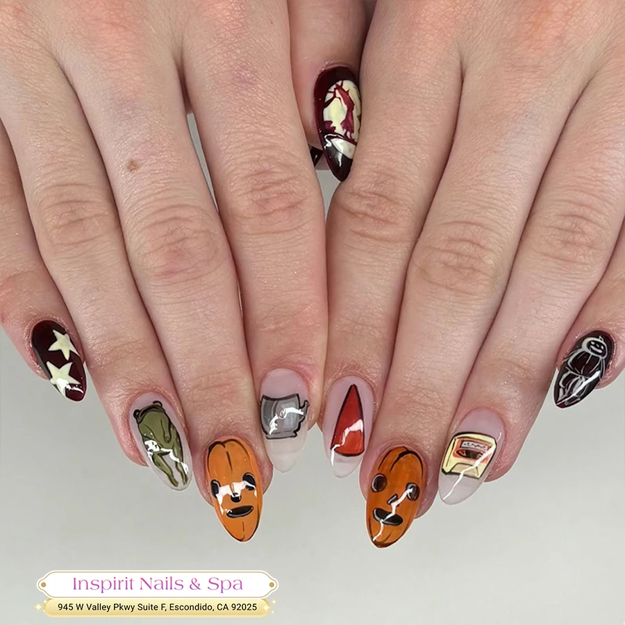 Nail Halloween